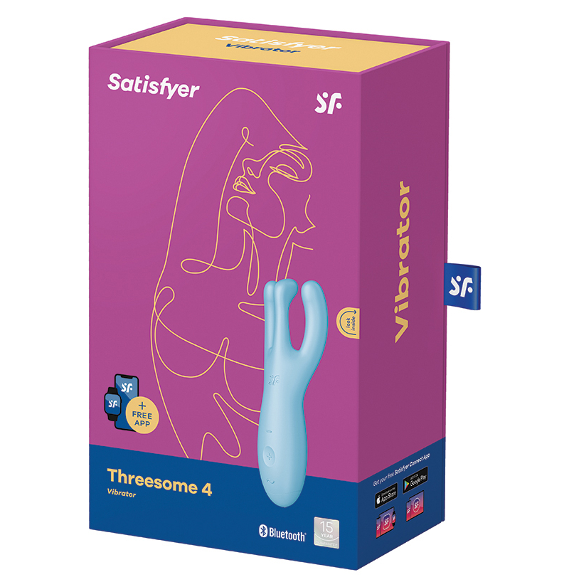 Satisfyer Threesome 4-- Conectable a APP